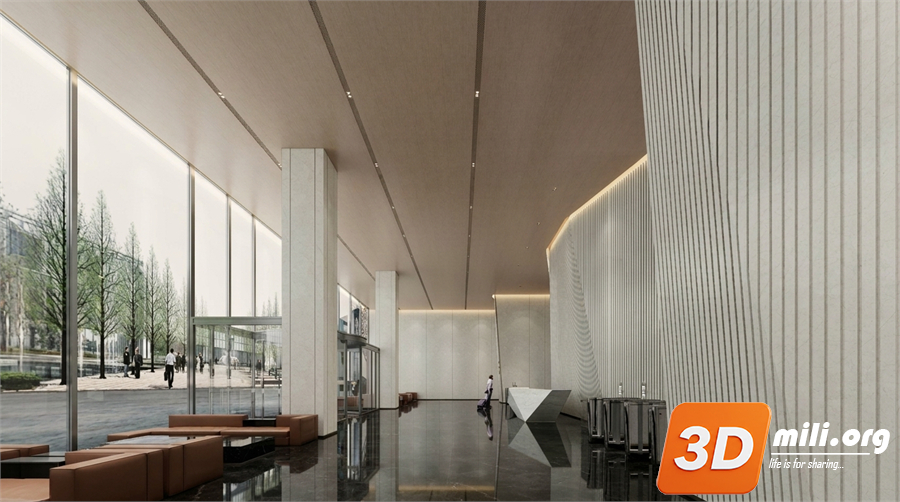 Lobby front desk Skp Files 